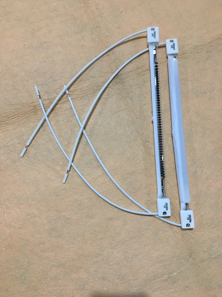 carbon clear heating lamp