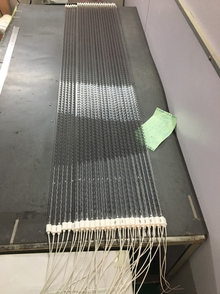 Carbon Infrared Heating Lamp 700mm 220v 2500w for Heaters