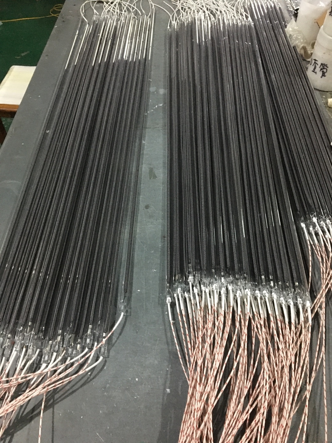 400mm 220v 1100w carbon fiber heat lamp oven
