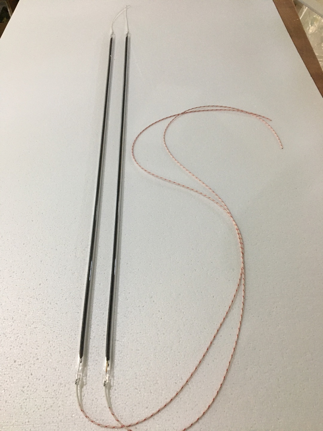 230v 2600w quartz carbon heating tube 650mm carbon fiber heat lamp