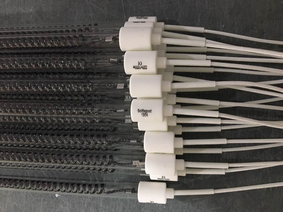 500mm 700w carbon infrared heating lamp