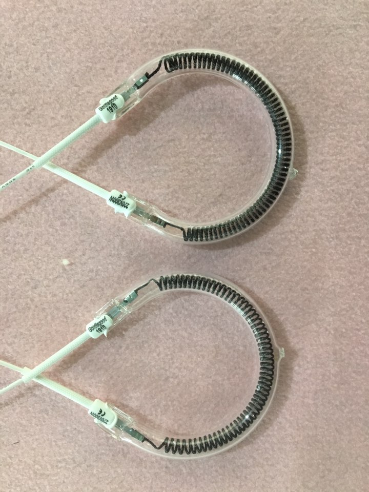 carbon firber quartz infrared heating lamp